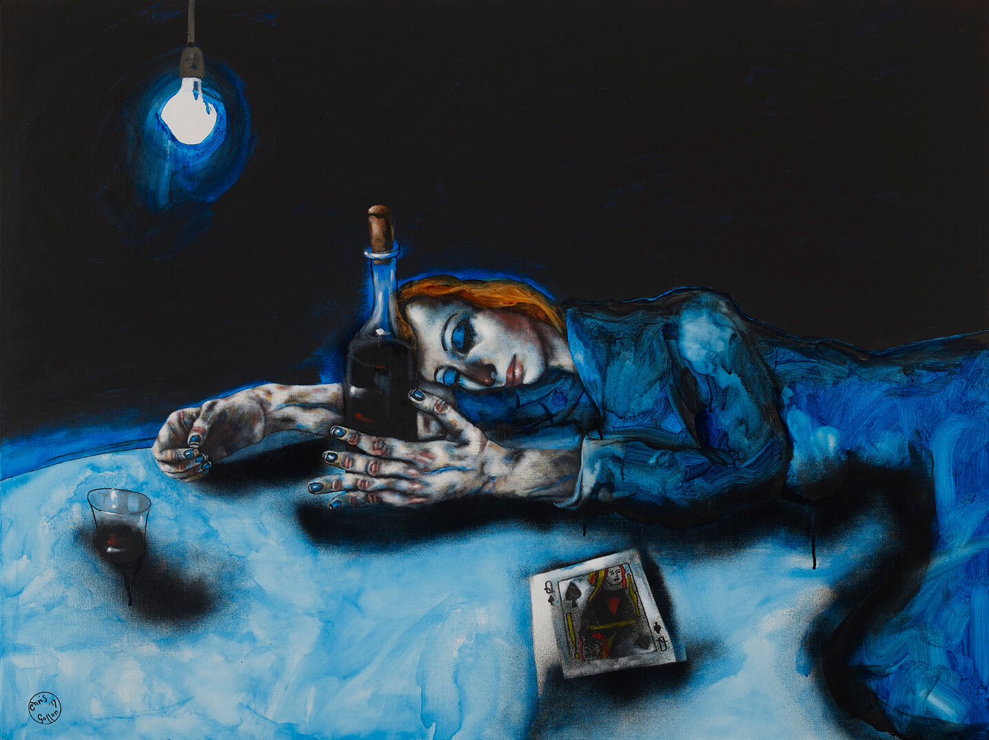 CHRIS GOLLON: Painting Towards the Light